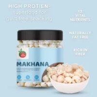 Crunchy Fox Nuts 100G| Phool Makhana | Rich in Calcium | Maintains Weight | Fit for Fasting Healthy Snacks